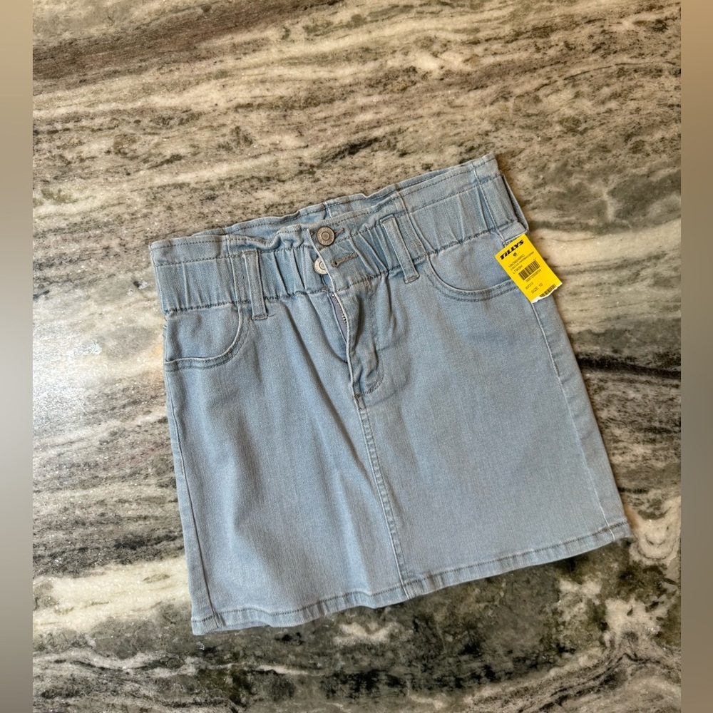 NWT Tilly’s RSQ Denim Skirt Girls Size 10